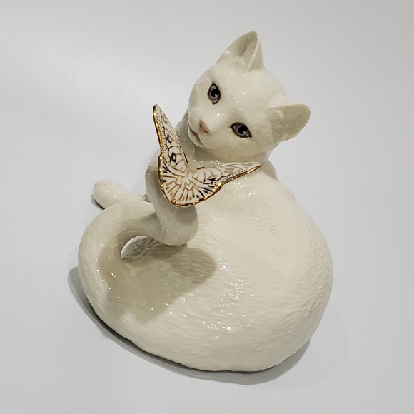 Lenox 🐈 Enchantment Bone China Classic Cat Collection EUC Retired - Picture 4 of 16